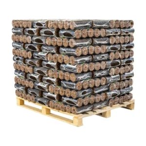 Briquetes de madeira Komfort Mix PEFC 960 kg poder calorífico 4,9 kWh 80 caixas