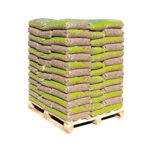 Hartholz Holzpellets Eiche 6 mm – 975 kg por palete