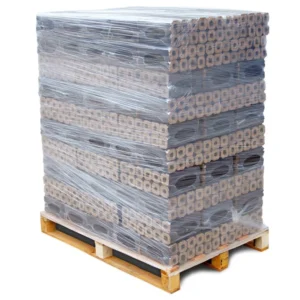 Briquetes de madeira em forma de cubo 7 % de humidade residual para lareira e salamandra