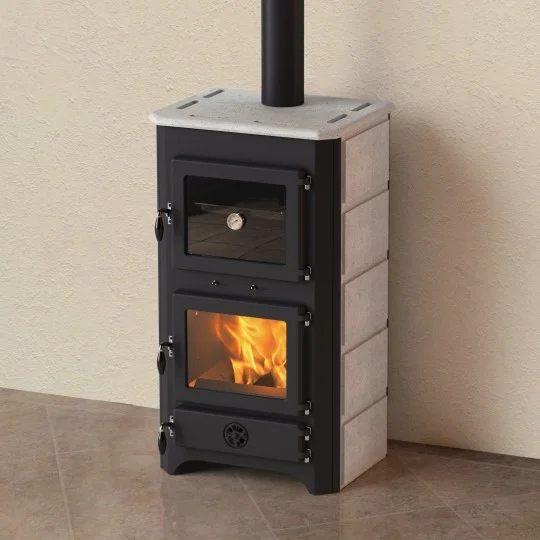 Thermo Vulkan Plus – Salamandra a lenha - Image 2
