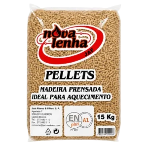 Pellets NovaLenha palete de 77 sacos de 15kg
